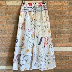 Patchwork Maxi skirt